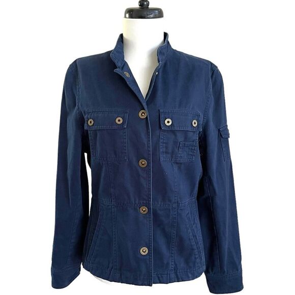 Ralph Lauren vintage Naval Supply Chore Jacket M barn Nautical utility Preppy - Picture 1 of 15